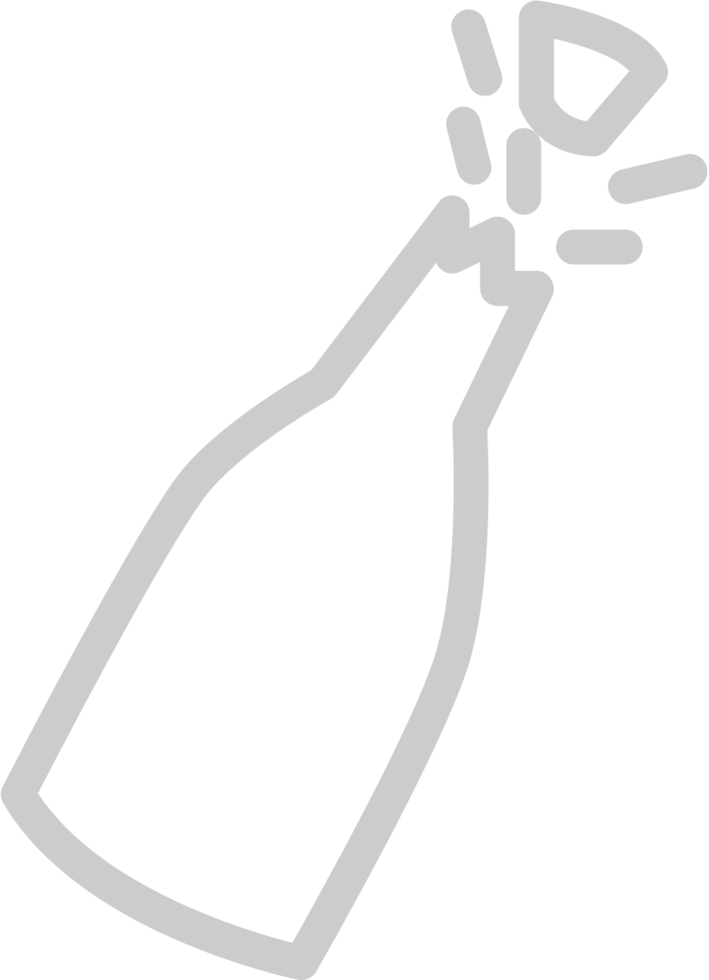 Party Uncork vector
