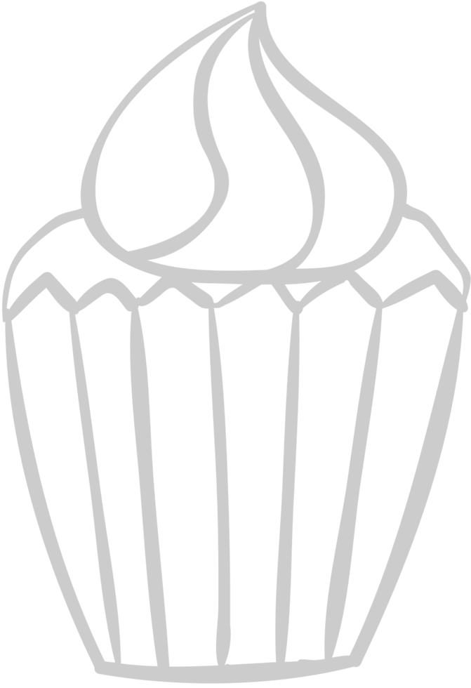 Party Cupcake vector