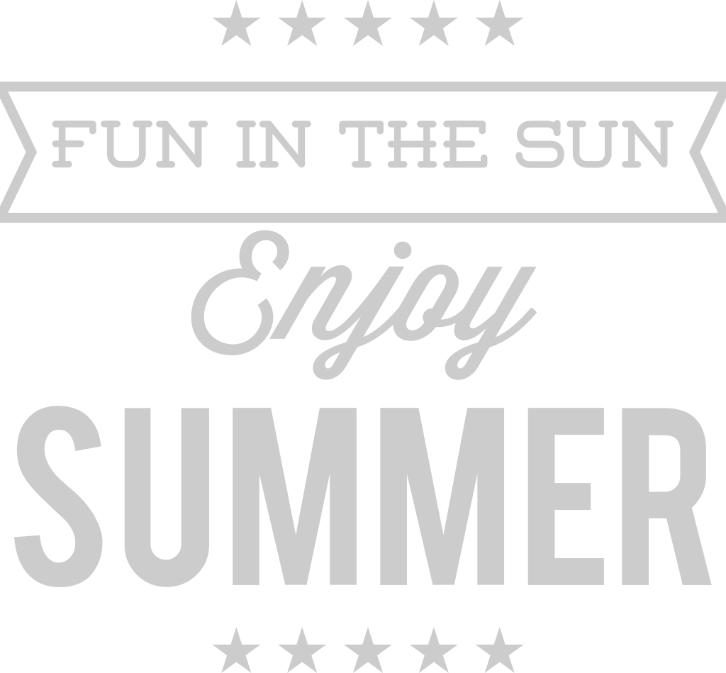 Summer Vacation Text vector