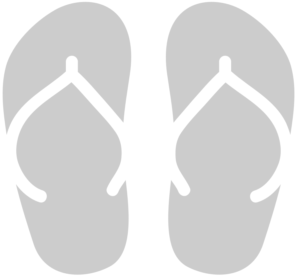 Summer Vacation Sandals vector