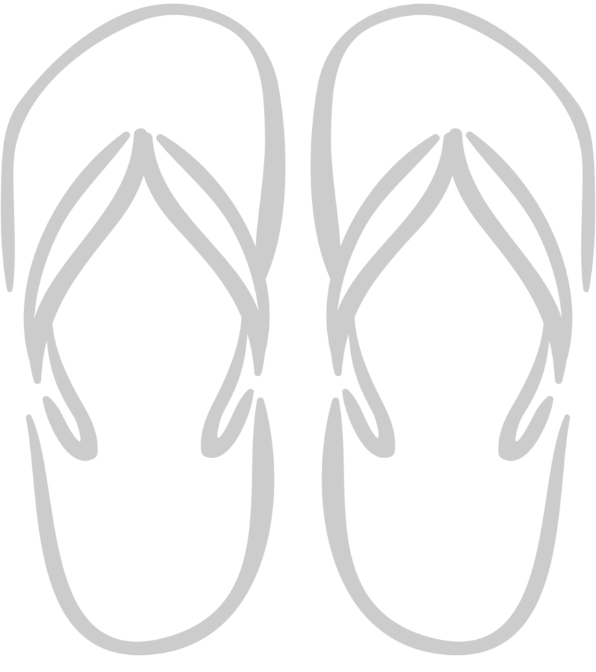 Summer  Vacation Sandals vector
