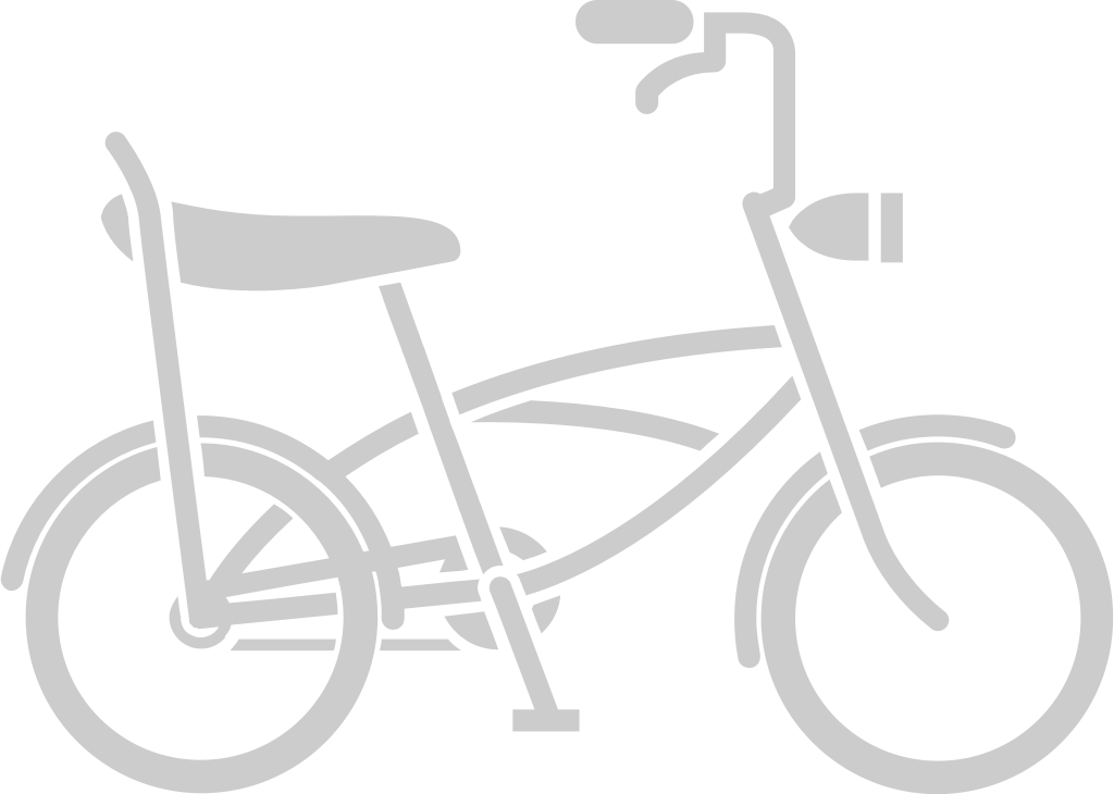 vintage kid cycle vector