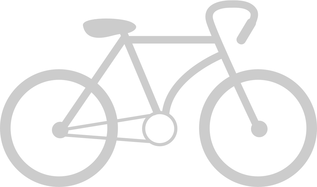 Bicicleta de deporte vector