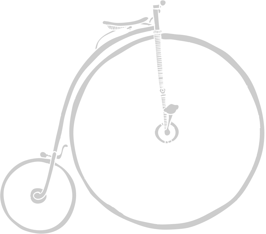 vintage bike vector