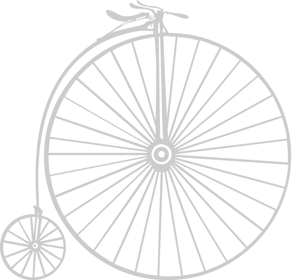 vintage bike vector