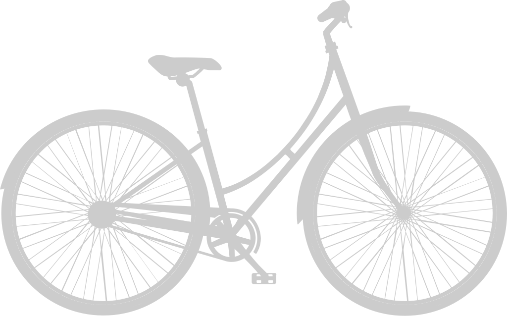 retro bike vector