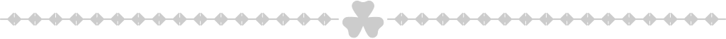 Shamrock border vector