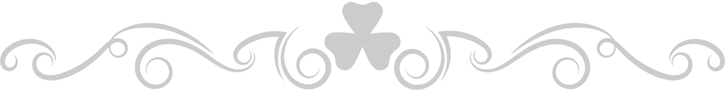 Shamrock border vector