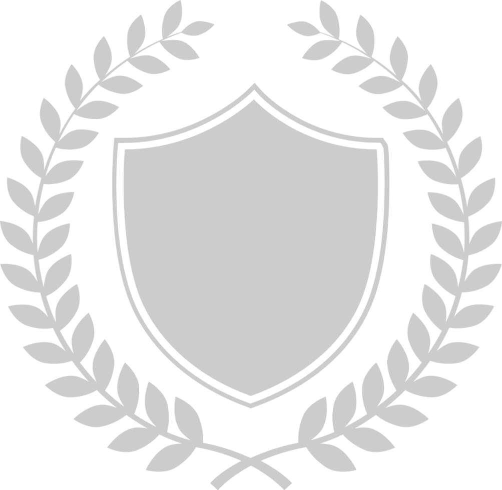 Shield Olive wreath vector