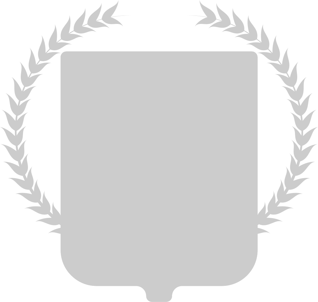 Shield olive wreath vector