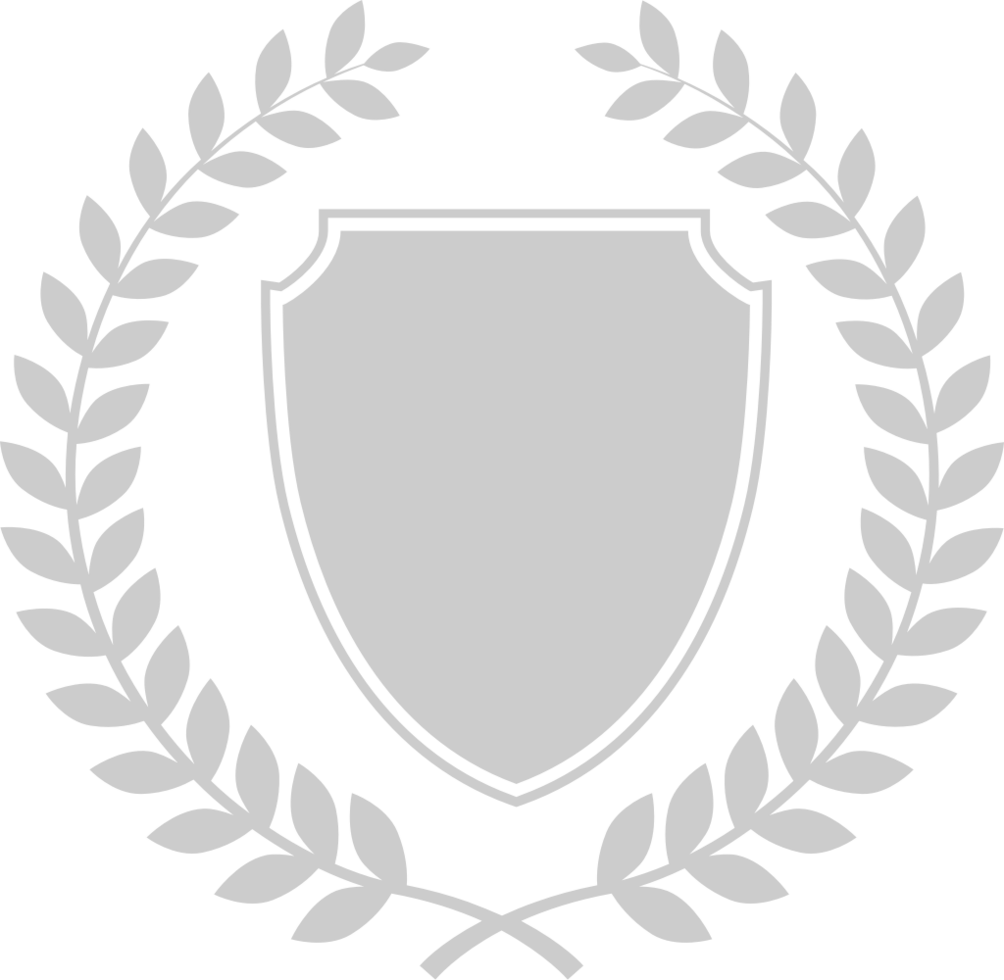 Shield Olive wreath vector