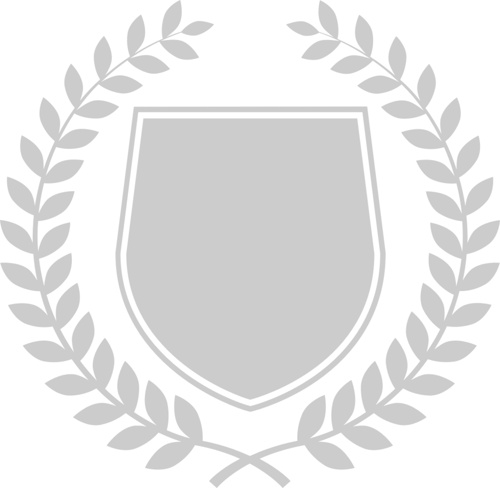 Shield Olive wreath vector
