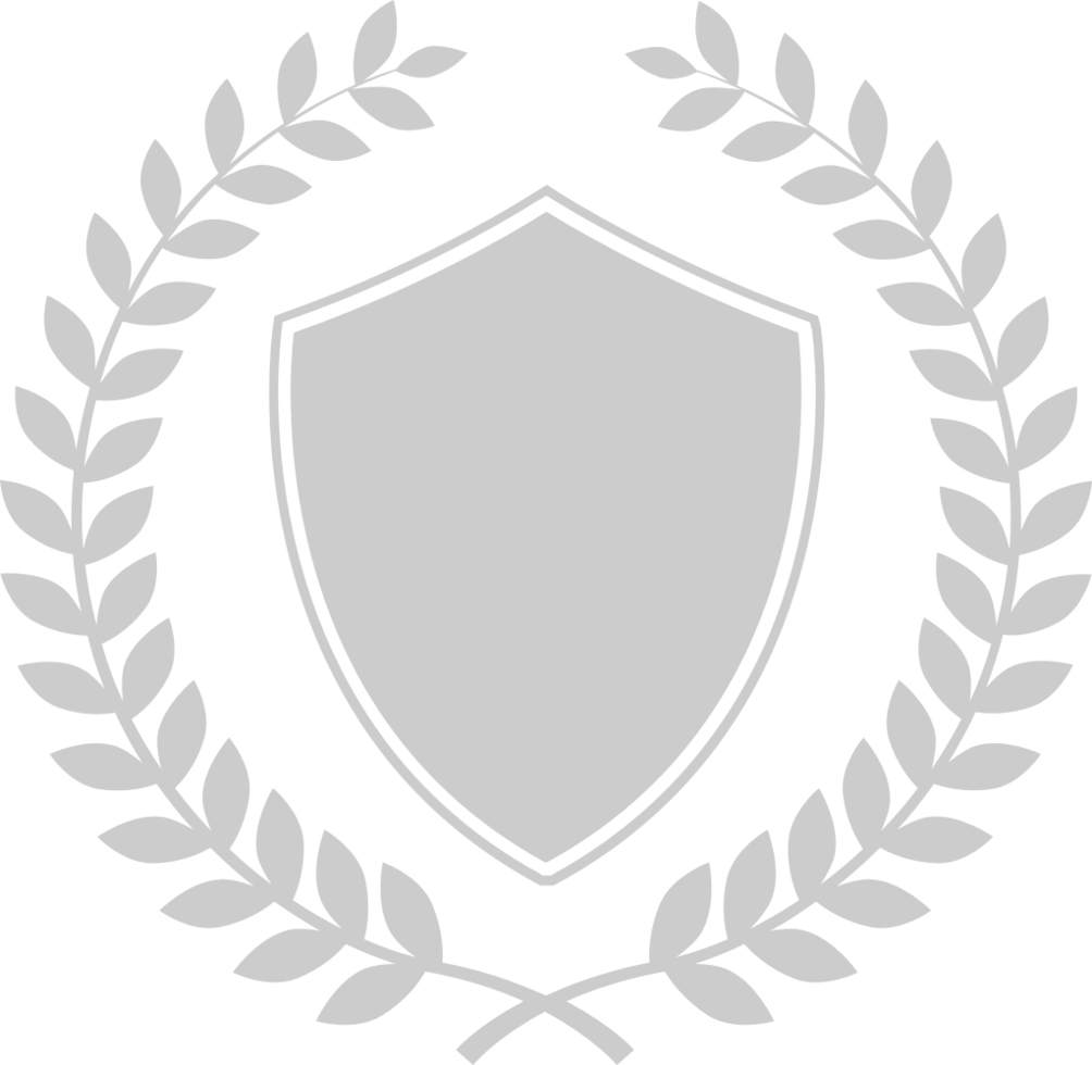 Shield Olive wreath vector