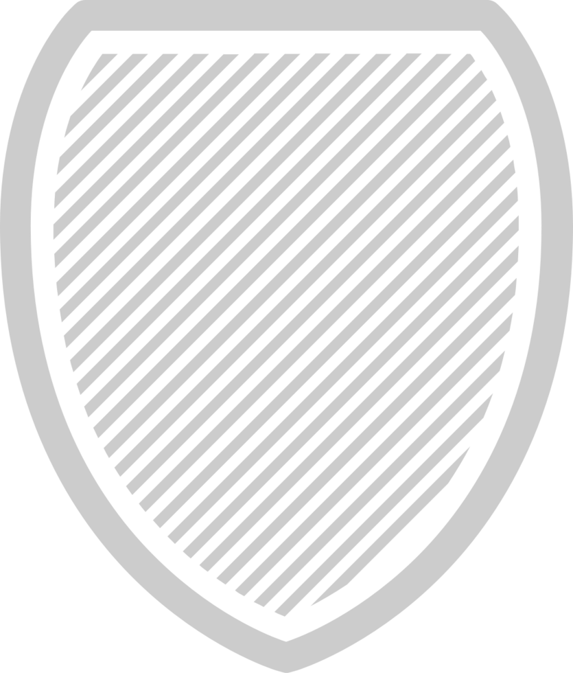 escudo diagonal vector