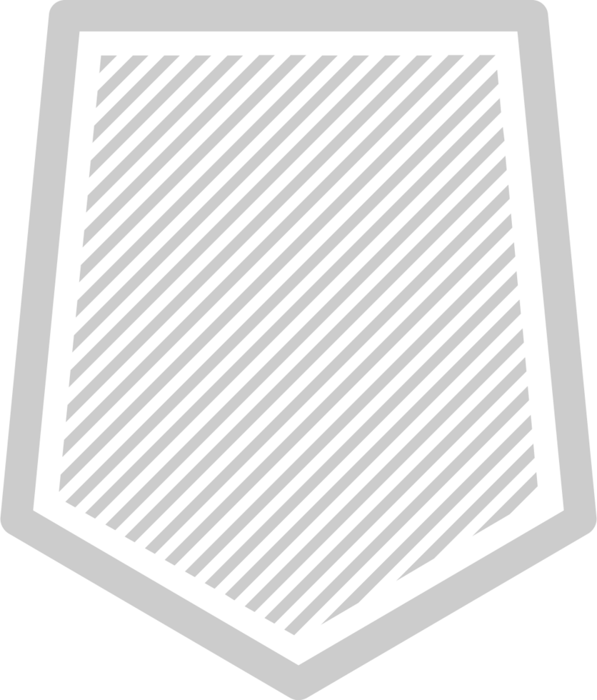 Shield diagonal  vector