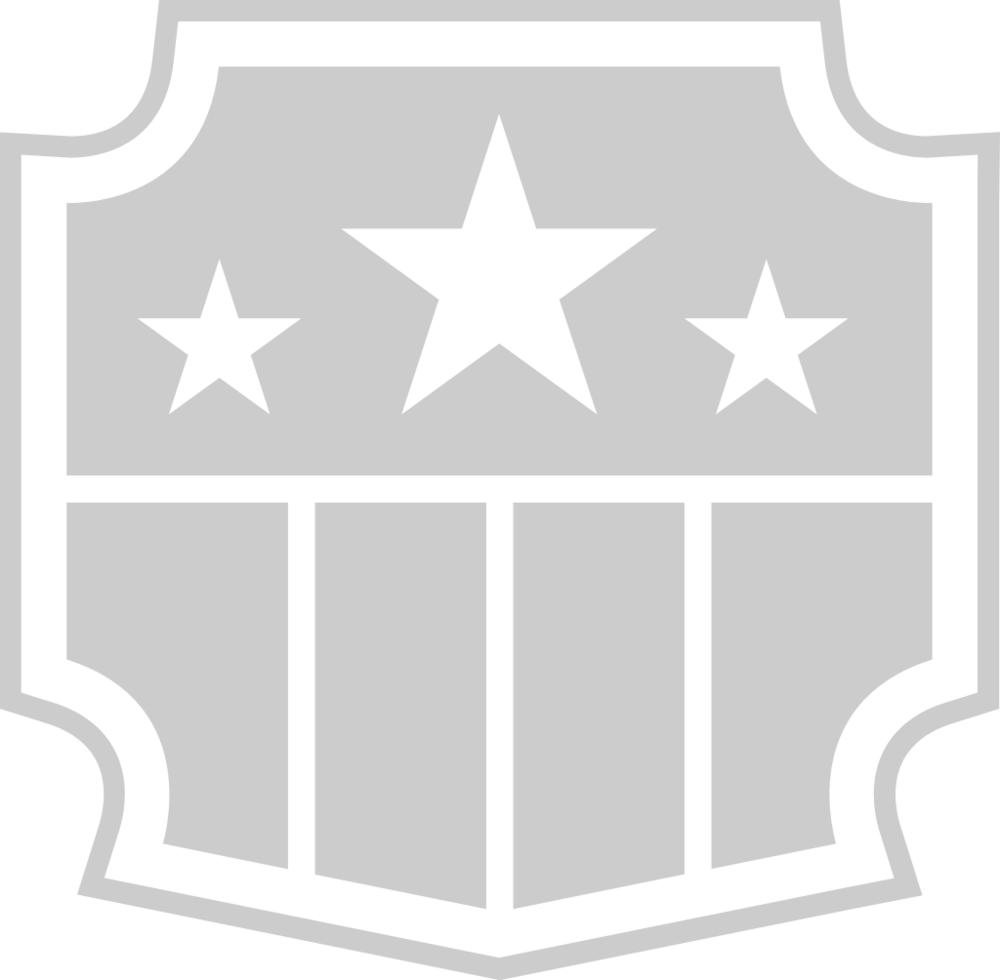 Shield star vector