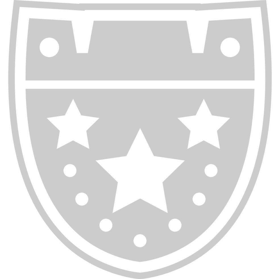 Shield star vector