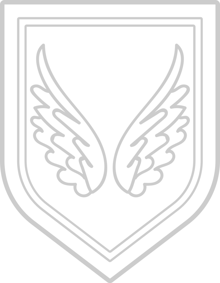 Shield wing vector