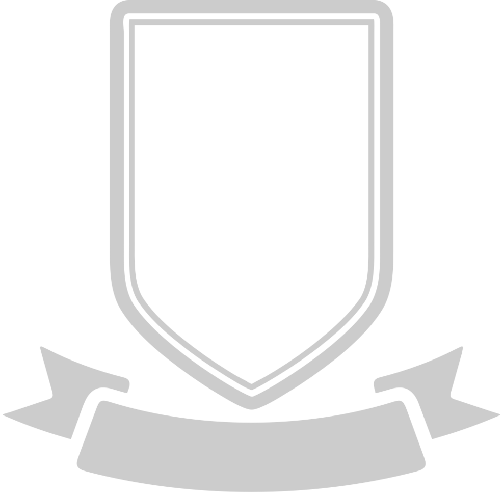 Shield banner vector