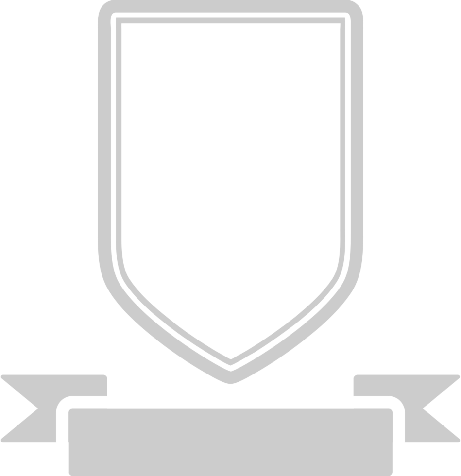 bandera de escudo vector