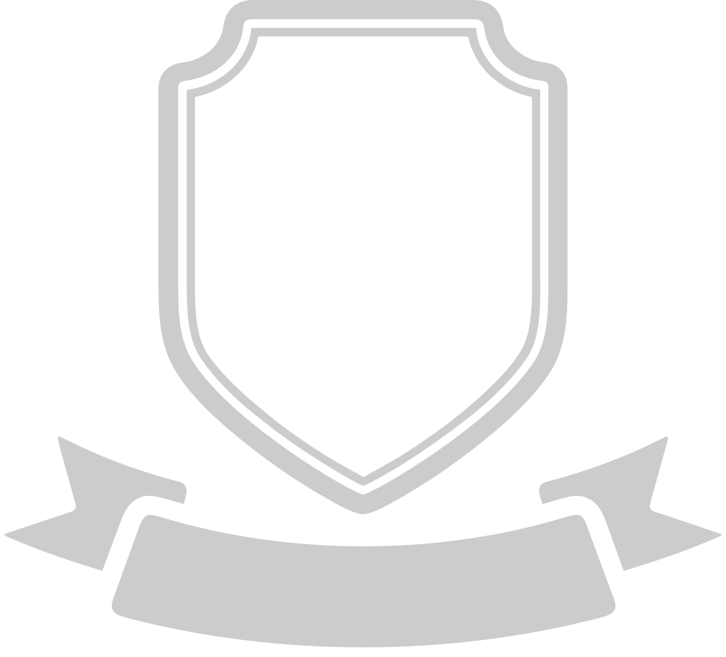 Shield banner vector