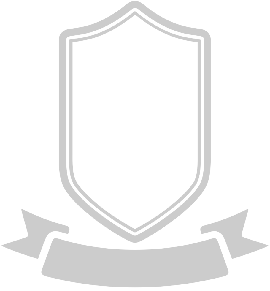 Shield banner vector