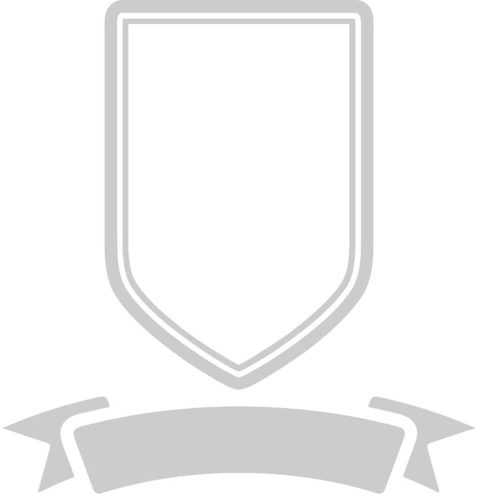 Shield banner vector