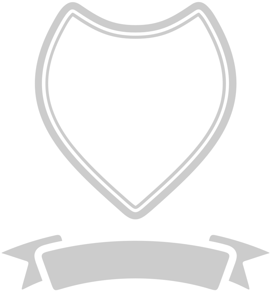 Shield banner vector