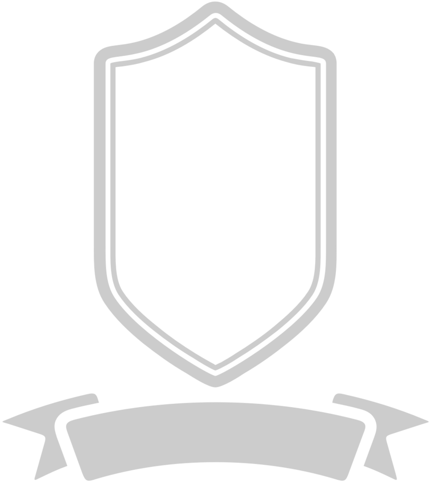 Shield banner vector