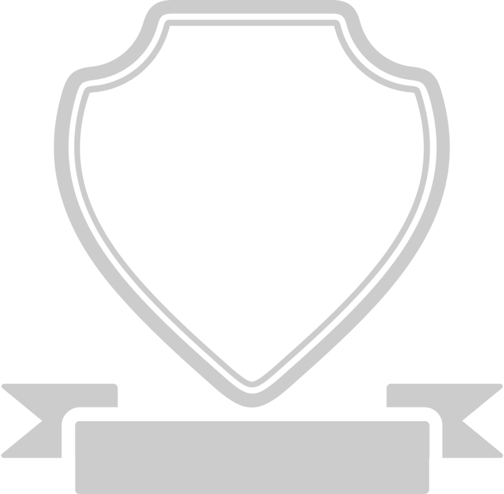 Shield banner vector