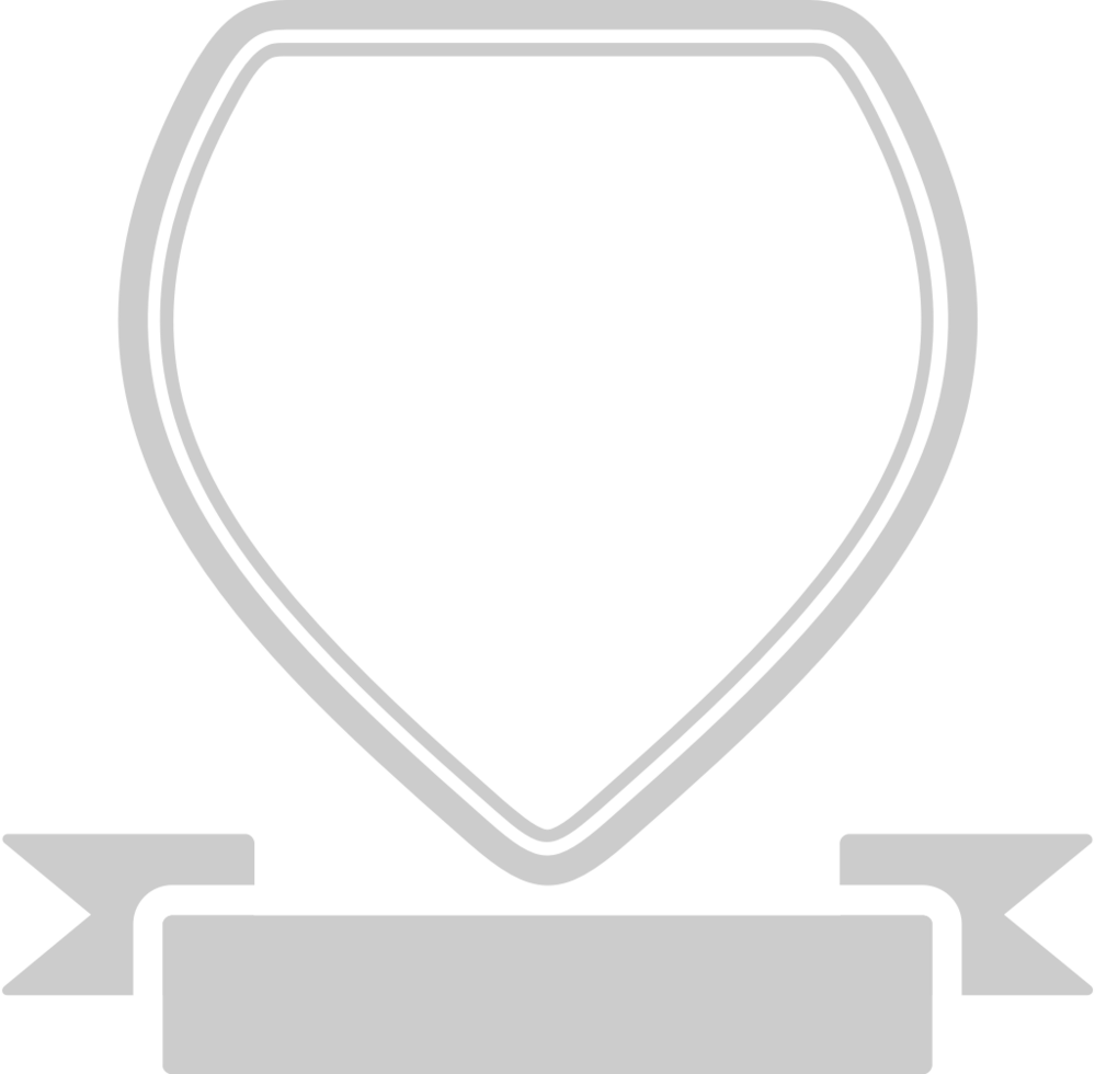 Shield banner vector