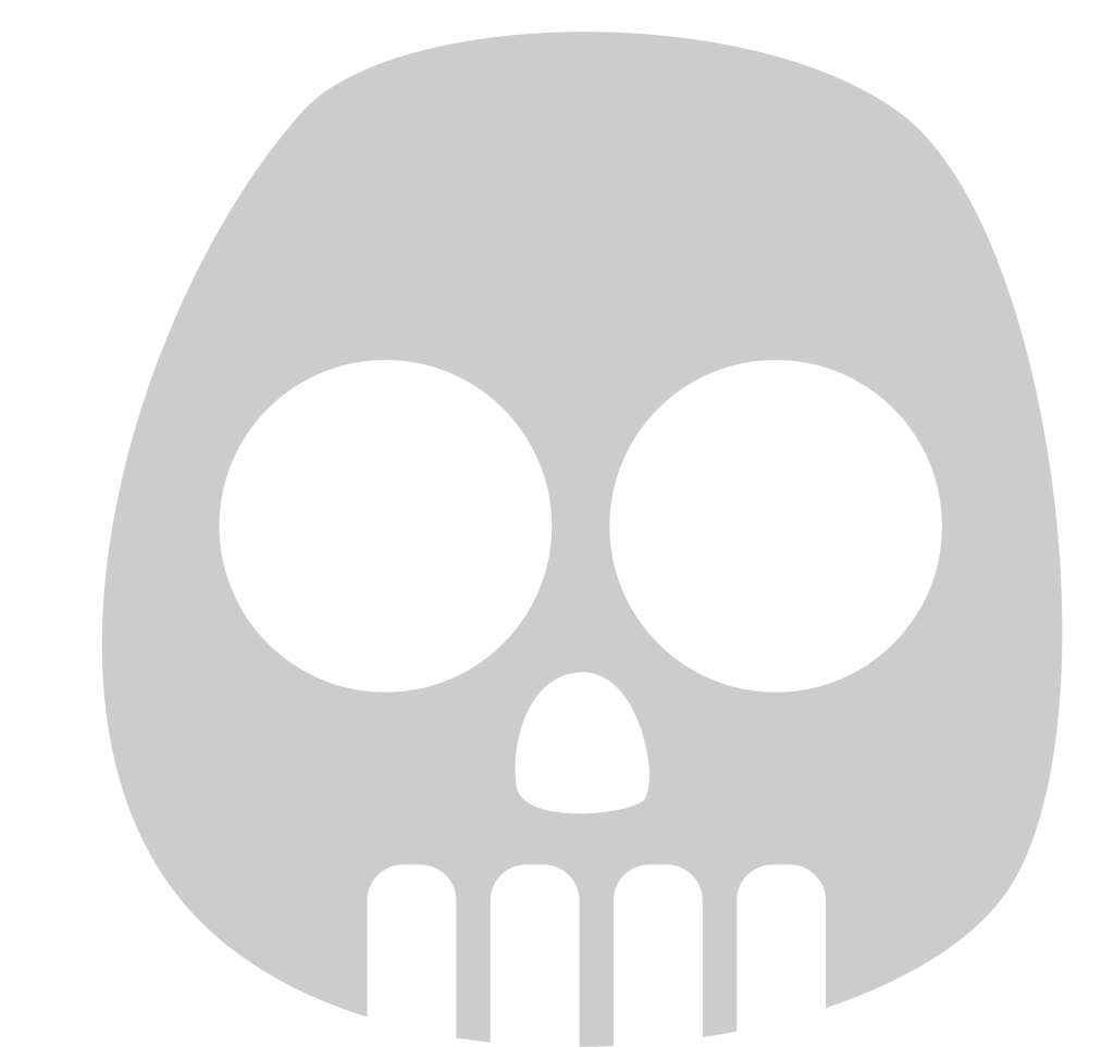 Skull cute vector