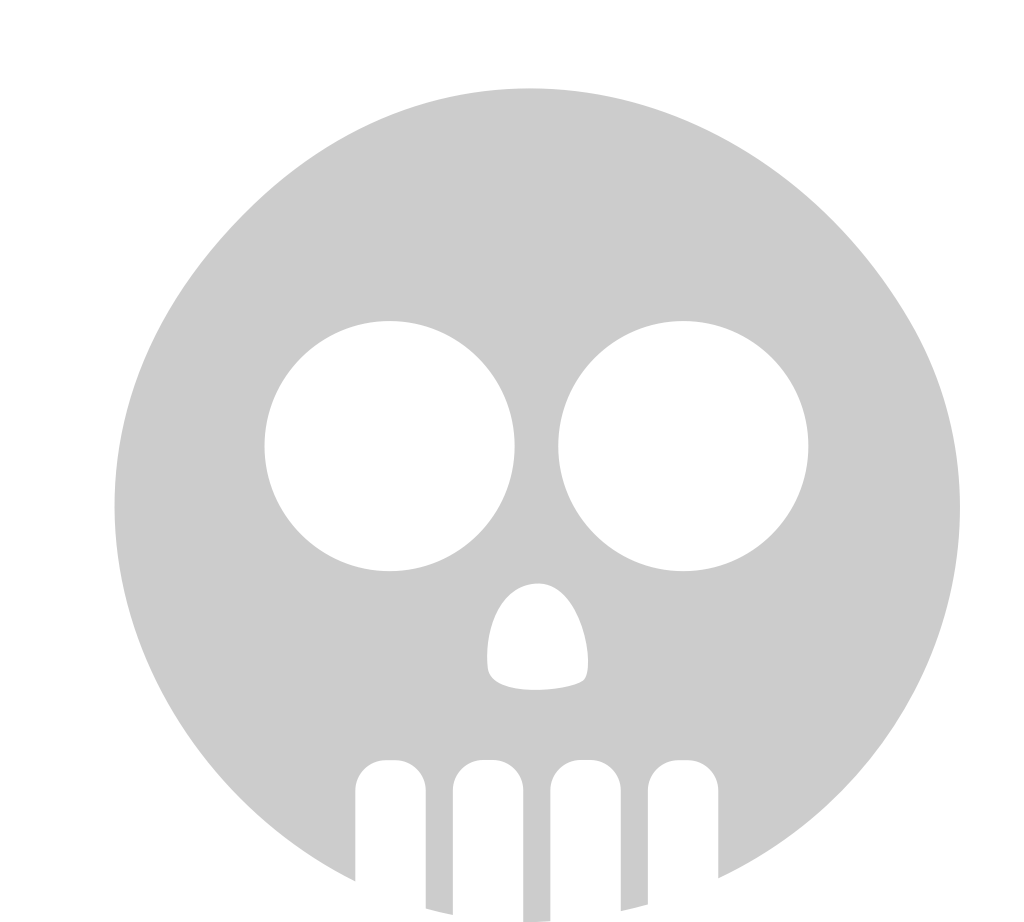 Skull cute vector