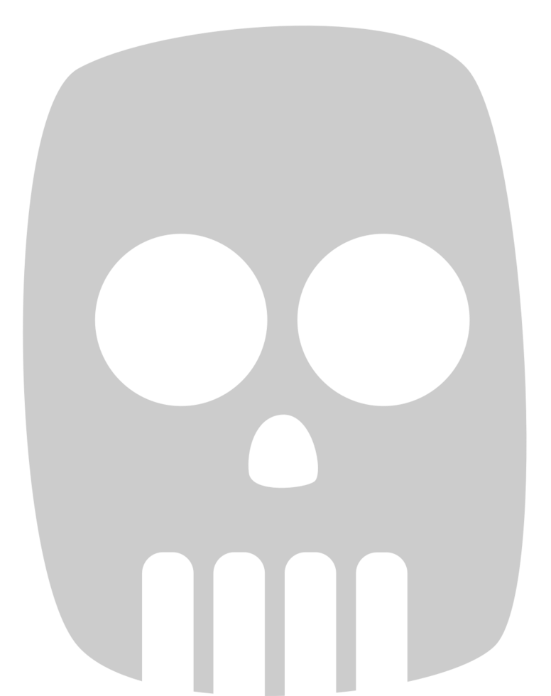 Skull cute vector