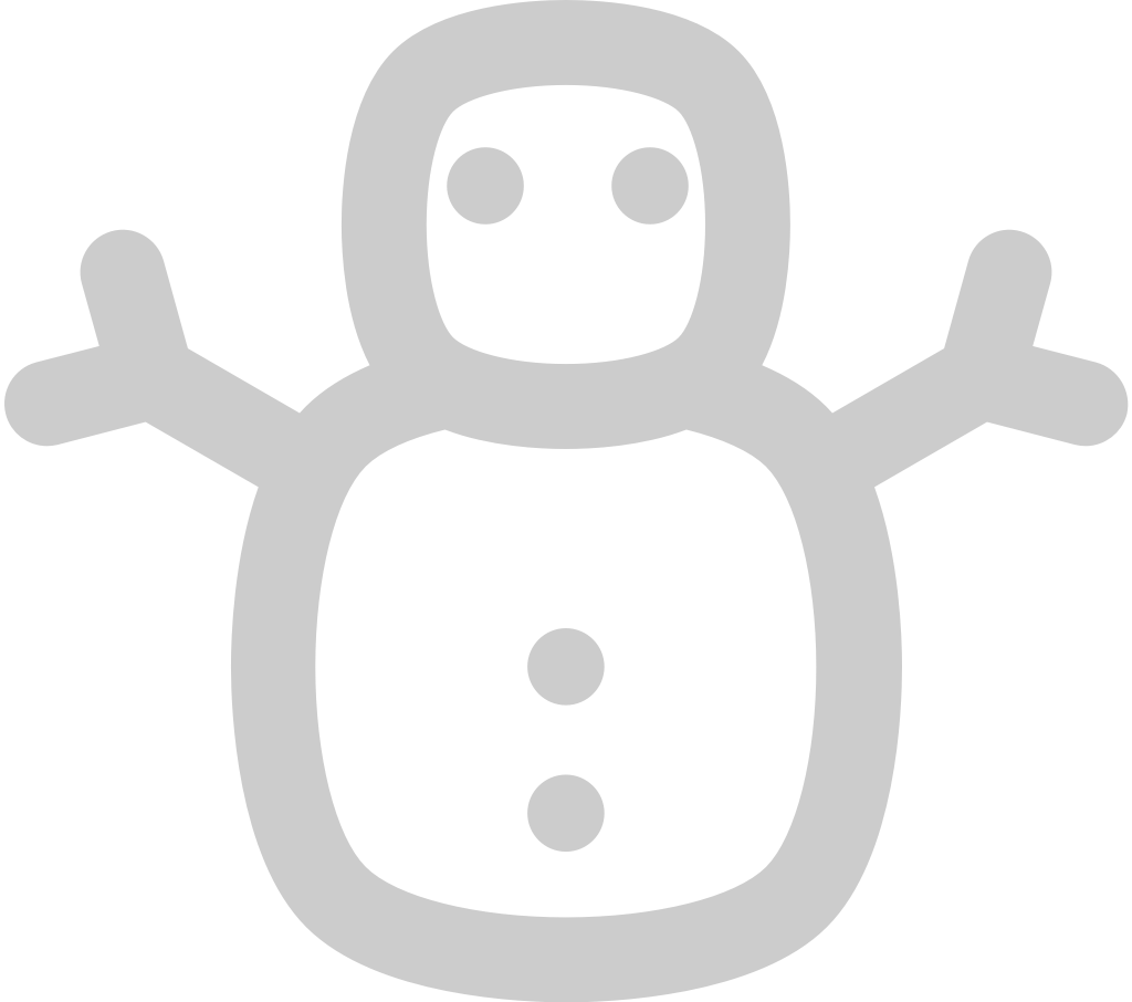 Winter Vacation Snowman vector