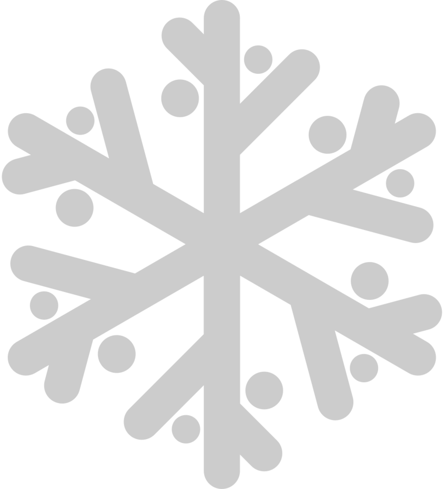 Winter Vacation Snowflake vector