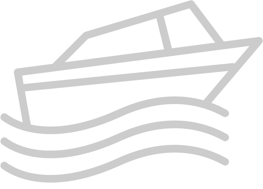 motor boat vector