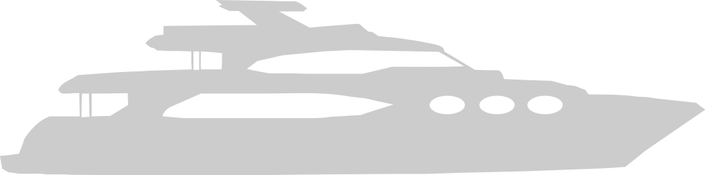 luxury boat vector