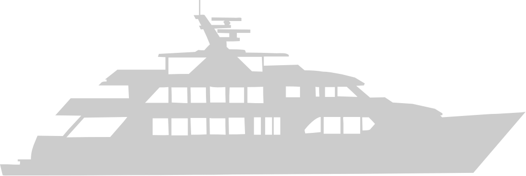 luxury boat vector