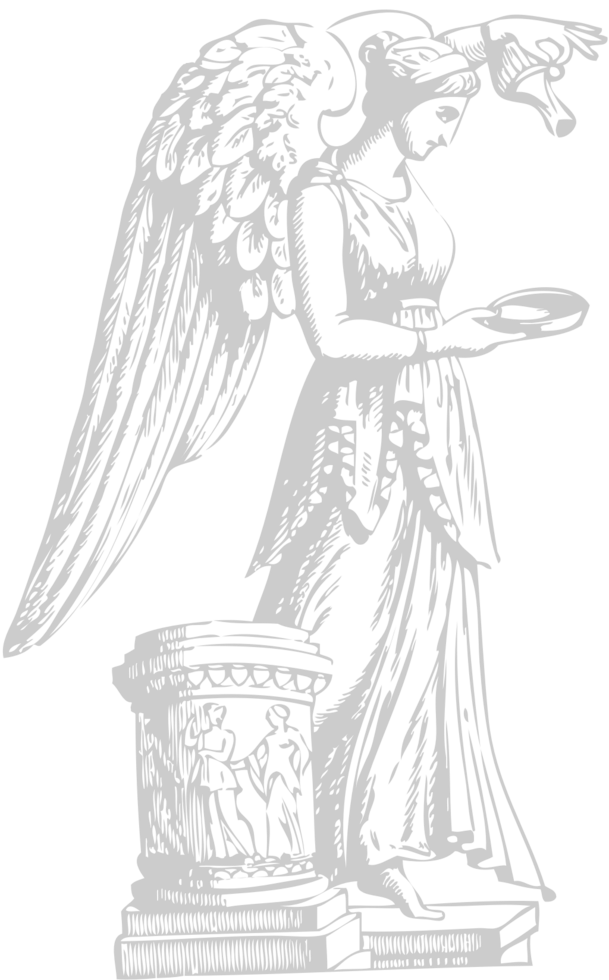 Angels Statue vector