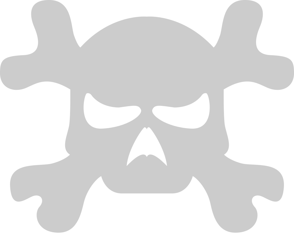 Skull danger vector