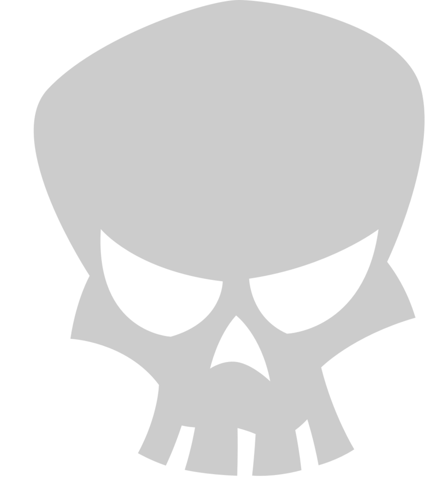 Skull logo vector