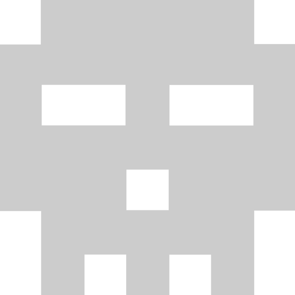 Skull pixel vector