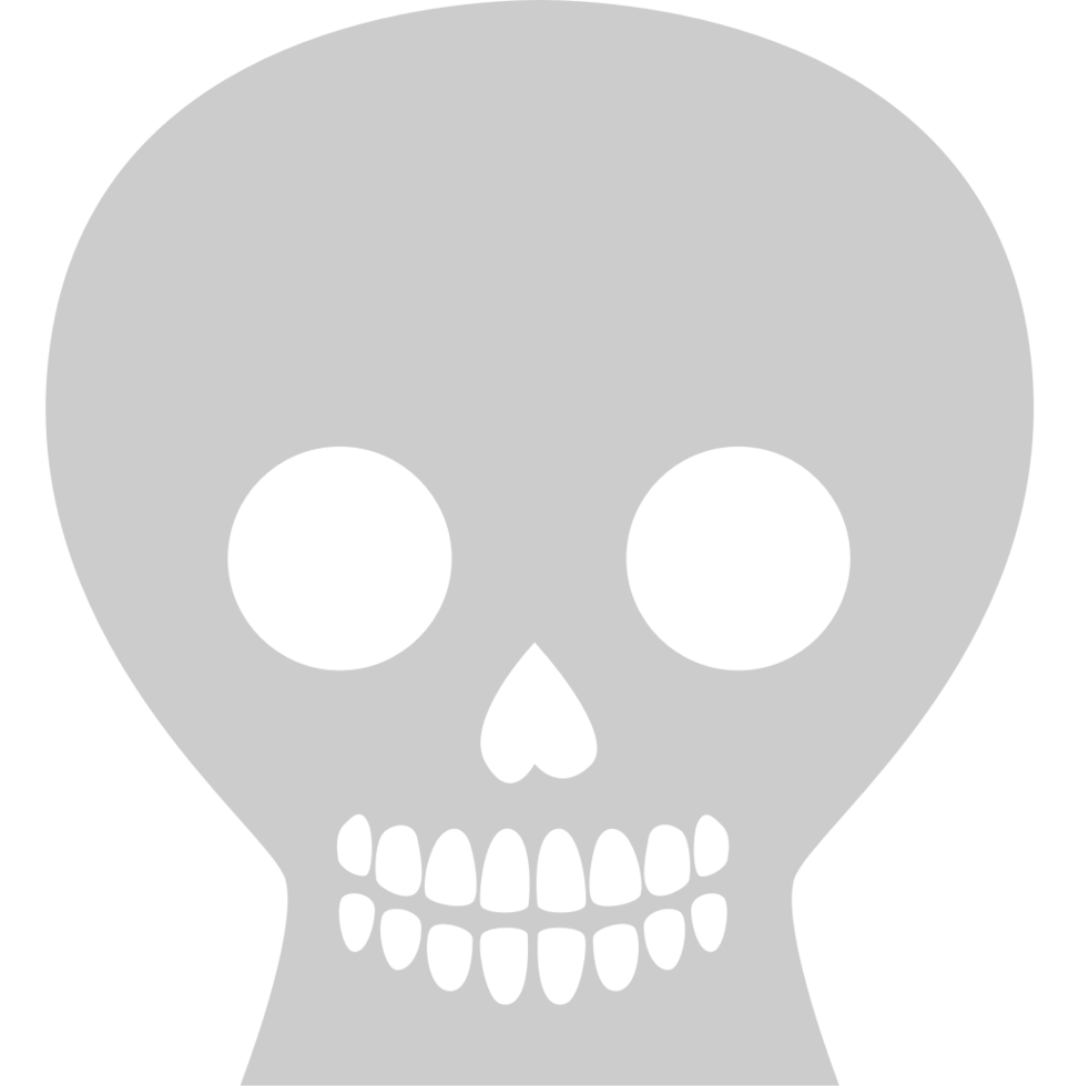 Skull funny vector