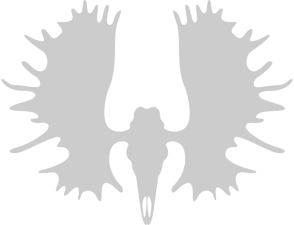 Skull moose vector