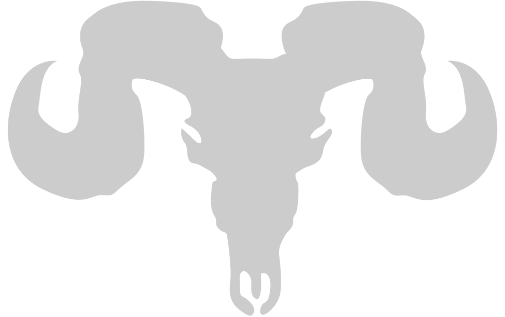 Skull bull vector