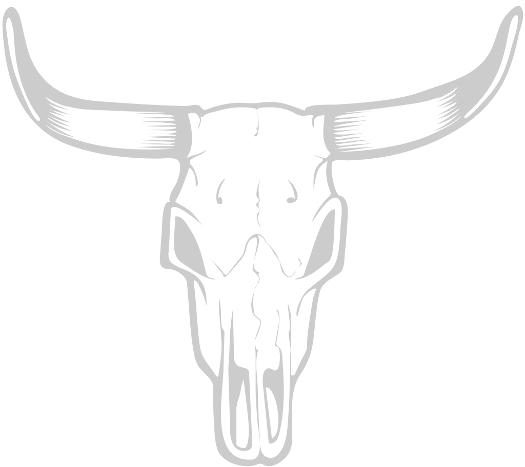 Skull bull vector
