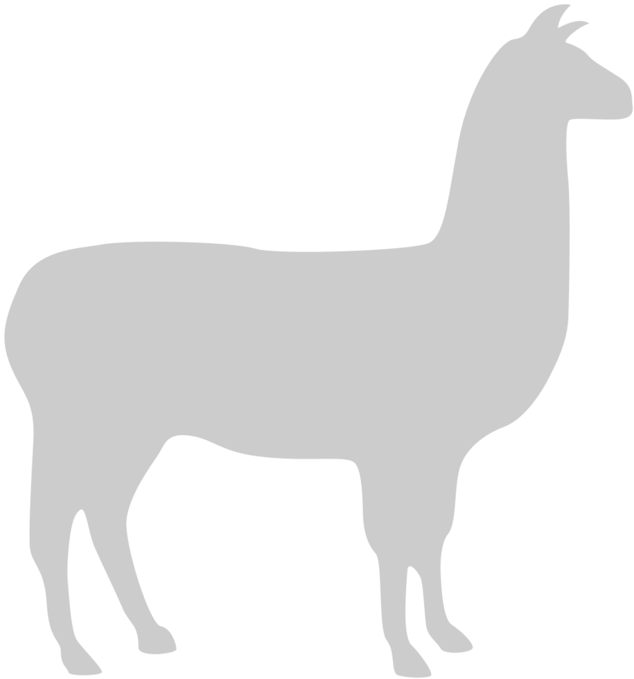 Animal Causes Alpaca vector