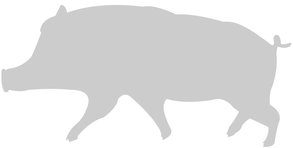 Animal Causes Pig vector