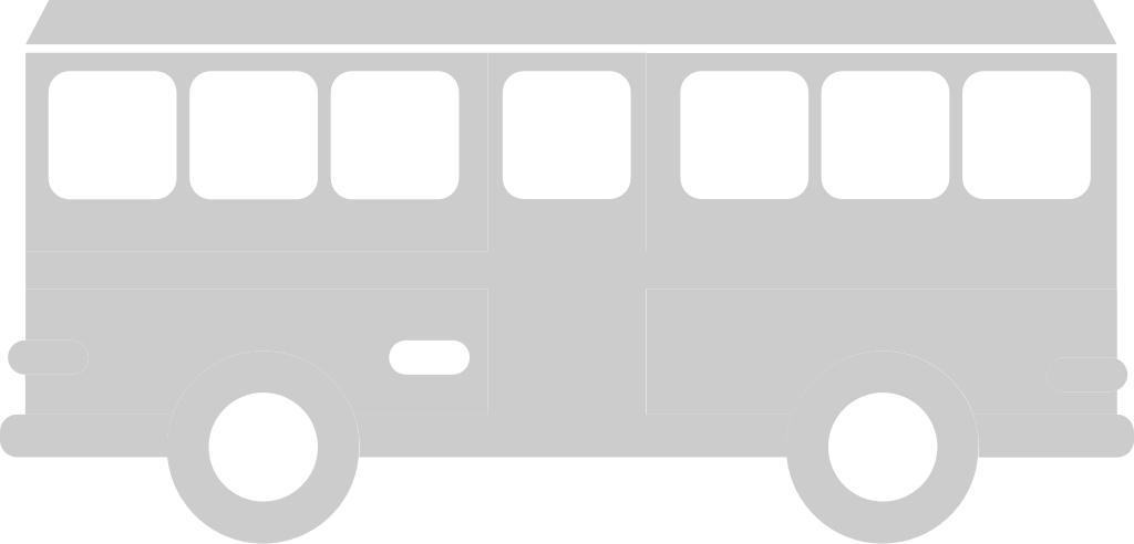 vintage bus vector